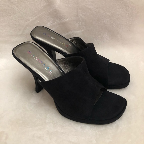 Rampage Sexy Slip-on Heels - Picture 2 of 7